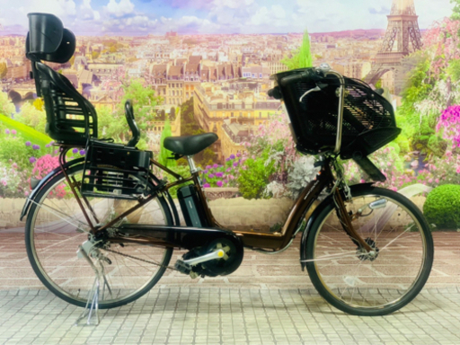 D14D電動自転車M77M 長生き8アンペア　ヤマハモア