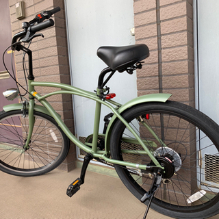 自転車　レインボービーチクルーザーKB 24インチ　6段変速