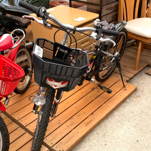 子供用自転車(黒色)