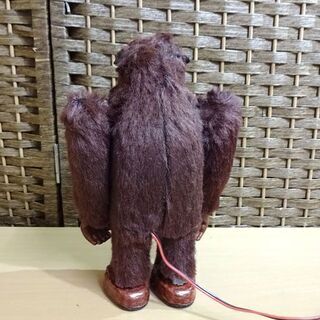 当時物 動作OK 野村トーイ ゴリラ 電池式 ブリキ 日本製玩具 高さ24㎝ 目が光って唸り声をだしながら動く 昭和レトロ 札幌市 白石区 東札幌 当時物 動作OK 野村トーイ ゴリラ 電池式 ブリキ 日本製玩具 高さ24
