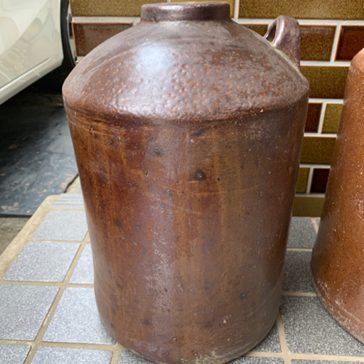 アンティーク　醤油瓶　レトロ