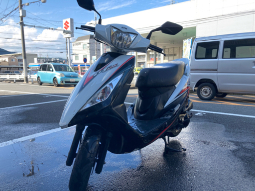 SYM GT125 加速すごい速いですよデジタルメーター　サイドスタンド付き