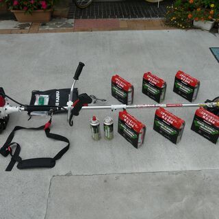 草刈り機 (草刈機)・刈払い機 (刈払機)　25cc、2サイクルガスエンジン(ガスカル)
