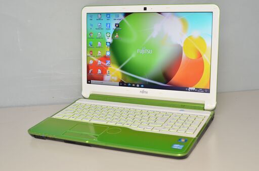 最新Windows10+office 新品爆速SSD256GB 富士通 AH54/G core i5-2450M メモリ8GB 15.6インチ USB3.0 HDMI 無線 DVDマルチ 便利なソフト多数