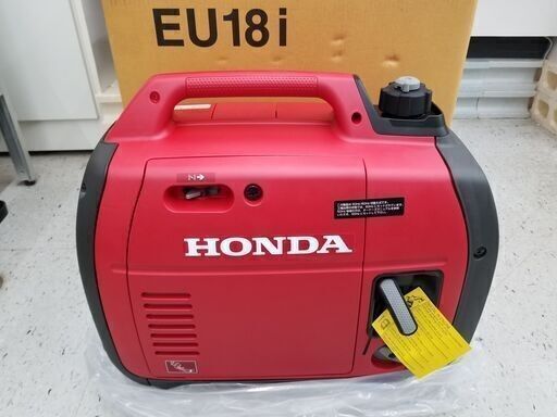 ホンダ EU18i インバーター発電機 ※長期保管品の為箱にダメージあり
