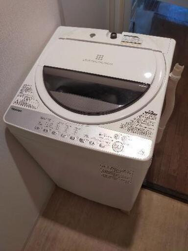 【譲渡者決定】東芝 toshiba 洗濯機 AW-6G6 2年使用 中古