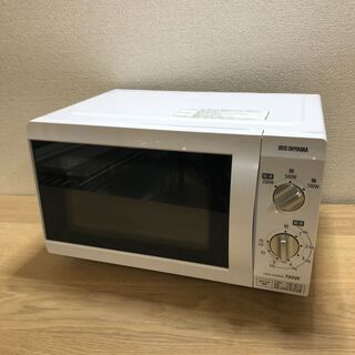 美品 IRIS OHYAMA アイリスオーヤマ フラット電子レン...