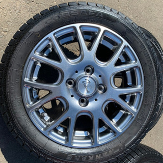 取引解消にあたり再投稿します！〖美品〗2019年製165/55R14 ホイール付き冬タイヤ4本セット