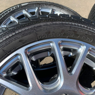 取引解消にあたり再投稿します！〖美品〗2019年製165/55R14 ホイール付き冬タイヤ4本セット
