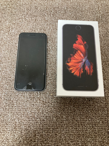 携帯電話 iPhone 6s Space Gray 64 GB au