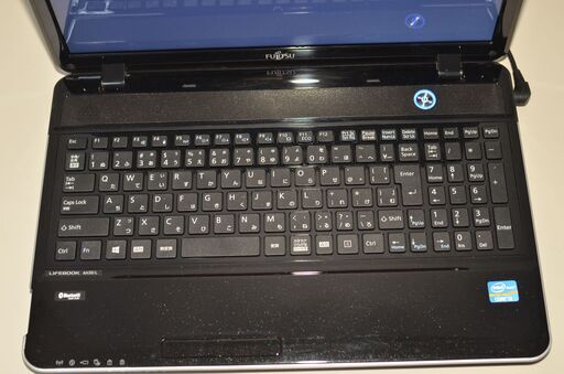 中古ノートパソコン Windows10+office 大容量HDD750GB 富士通 AH35/L