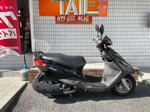 ★8万円　アクシストリート　セル1 実働車★ヤマハ　AXIS SE53J