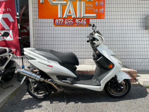 ★13万円　シグナスX SR マフラーカスタム！セル1 実働車★ヤマハ　シグナス　3型　SE44J