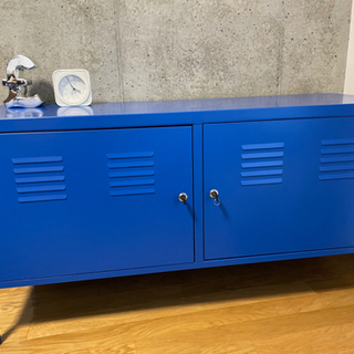 IKEA PS キャビネット, ブルー119x63 cm