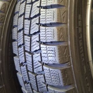 ◆◆SOLD OUT！◆◆　スズキ純正アルミホイール+スタッドレスセット155/65R14☆ダンロップウインターマックス