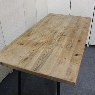 クラッシュゲート クッパ2 ダイニングテーブル 152cm パイン古材