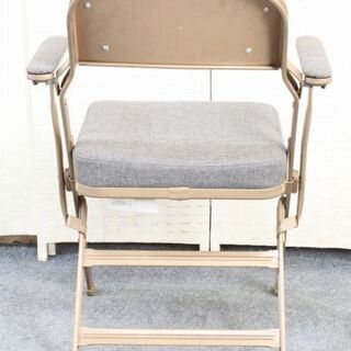 CLARIN/クラリン フォールディング アーム チェア グレー 折り畳み パシフィックファニチャー CLARIN 椅子 中古家具 店頭引取歓迎 R4269)