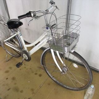 B502　限定特価　★ブリヂストン　アルベルト　ホワイト　5段★ 中古自転車 【27インチ 】