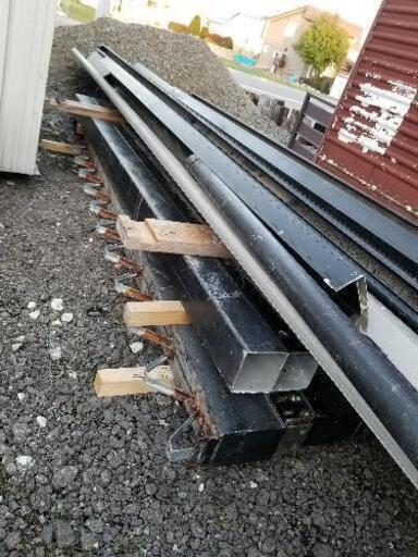 カーポート　シングルサイズ　岩見沢市幌向から