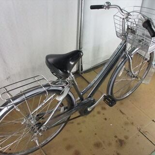 B506　限定特価　整備済み★ブリヂストン　アルベルト　シルバー　5段変速★ 中古自転車 【26インチ 】
