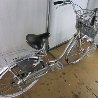 GM215【近隣配達可能】tic-tac 6段ギア 26インチ ピンク 自転車