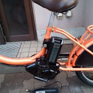 YAMAHA]PAS BABBY 20吋電動アシスト自転車 8.7Ahバッテリー+充電器 