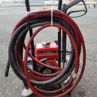 引取限定 有光 JAS-04ET エンジン式高圧洗浄機 【ハンズクラフト下関店 