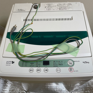 【ネット決済】ヤマダ　YAMADA4.5kgコンパクト洗濯機　一...
