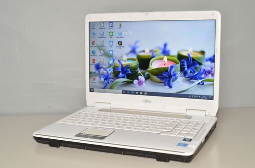 最新Windows10+office 大容量HDD500GB 富士通 NF/G50 高速 i3-330M//4GB/15.6インチ/無線内蔵/DVDマルチ/HDMI/テンキー/便利なソフト多数