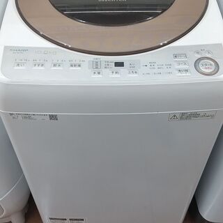 値下げしました!SHARP 10kg 洗濯機 ES-GV10C 2018年 6ケ月保証