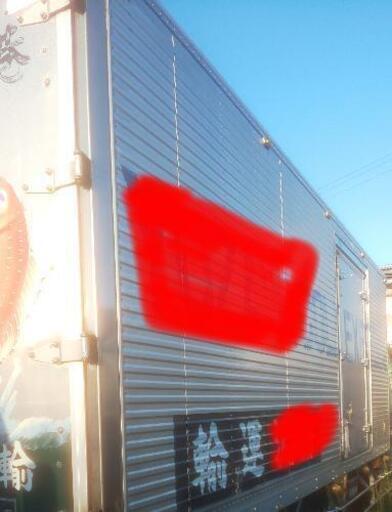 香取市山之辺】No.K-11 横扉付き 保冷コンテナ 長さ約580cm×幅218cm×高