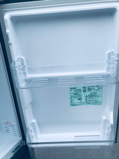 ET1595番⭐️三菱ノンフロン冷凍冷蔵庫⭐️ 2017年式