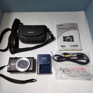 Canon 液晶デジタルカメラ SX200IS ケース付き