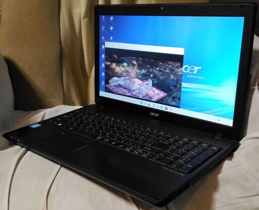 Windows11 Pro ブルートゥース搭載 Acerノートパソコン USBマウスプレゼント中 (15.6型 Ivy Bridge デュアルコア )