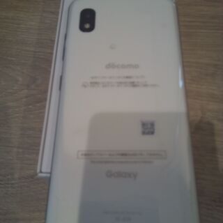 新品未使用 ドコモ SIMフリー Galaxy A21 ネットワーク判定○ ホワイト