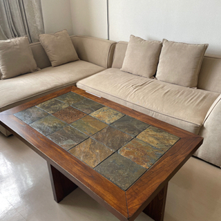 ソファ〜とコーヒーテーブル、サイドテーブル