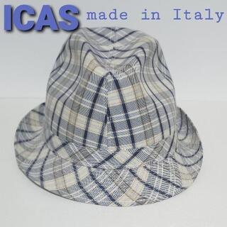 ICAS ハット 帽子 イタリア製 輸入元ワールド サイズ59