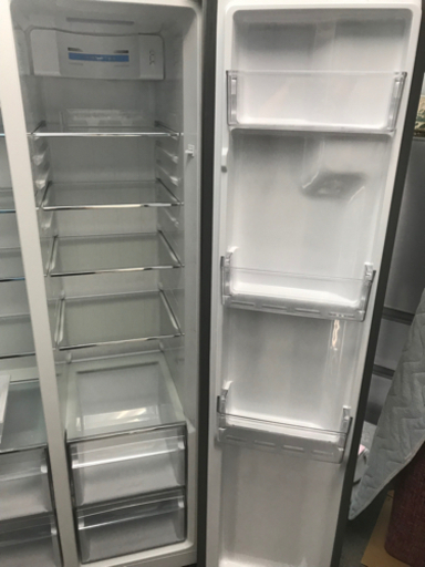 AQUA ノンフロン冷凍冷蔵庫　2018年製　449L アクア　容量タップリ　タッチパネル