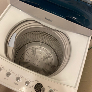 譲渡者10/23までに決定、家電セット　2019年製Haier洗濯機 +2019製AQUA冷蔵庫（電子レンジサービス）