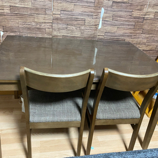 (決まりました！！)ニトリ ダイニングテーブル×椅子2つセット