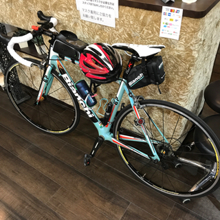 注目！送料込☆荒北さんセット第2弾フルカーボンBianchi B4P アルテグラ
