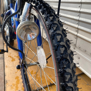自転車 美品 ブリヂストン EX 22インチ 6段変速