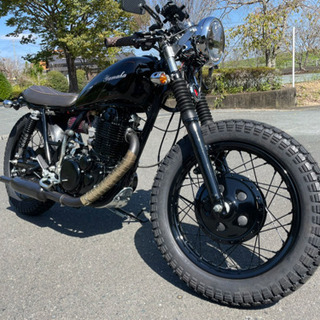 【ネット決済】車検2年付美車　sr400 クラシックカフェスタイル