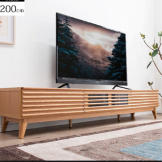 無垢材　テレビボード