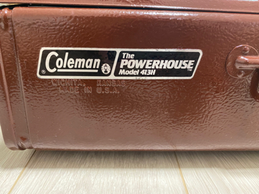 コールマン ツーバーナー バターナッツカラー塗装