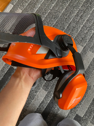 jonsukeプロフ要確認 スチール アドバンスベントヘルメット 林業 ヘルメット スチール 「アドバンスベントヘルメット」 新品