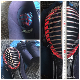 面と小手は美品、バッグも付いた7点セット