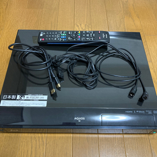 ジャンク品　シャープDVDレコーダー