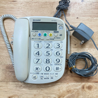 【ネット決済】SHARP 電話機