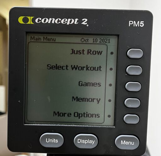 ローイングエルゴメーターPM5 concept2